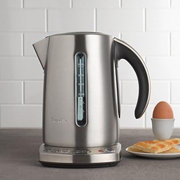 Breville IQ Electric Kettle, Brushed Stainless Steel, BKE820XL, 7.5 Cups,Silver