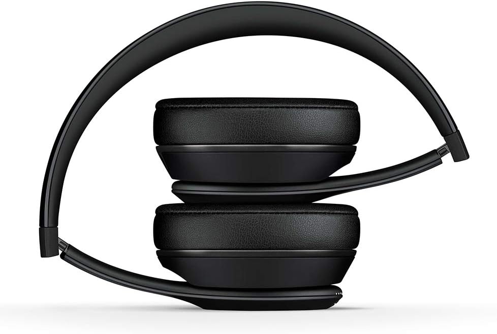 Beats Solo3 Wireless On-Ear Headphones - Apple W1 Headphone Chip, Class 1 Bluetooth, 40 Hours of Listening Time, Built-in Microphone - Black (Latest Model)