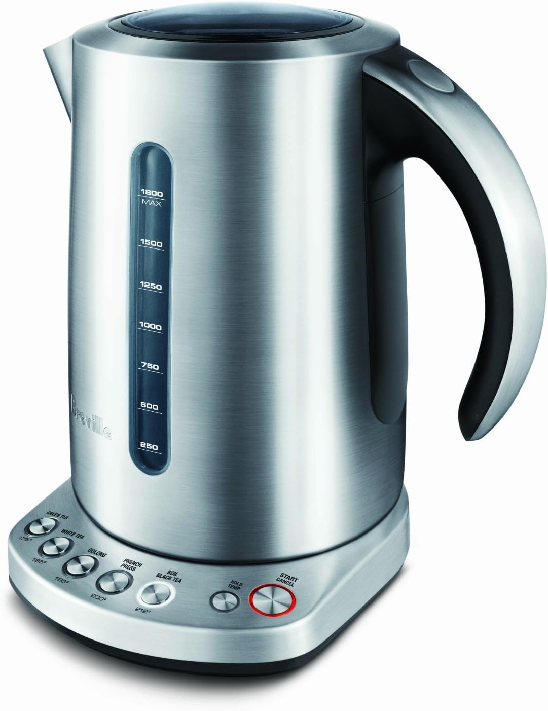 Breville IQ Electric Kettle, Brushed Stainless Steel, BKE820XL, 7.5 Cups,Silver